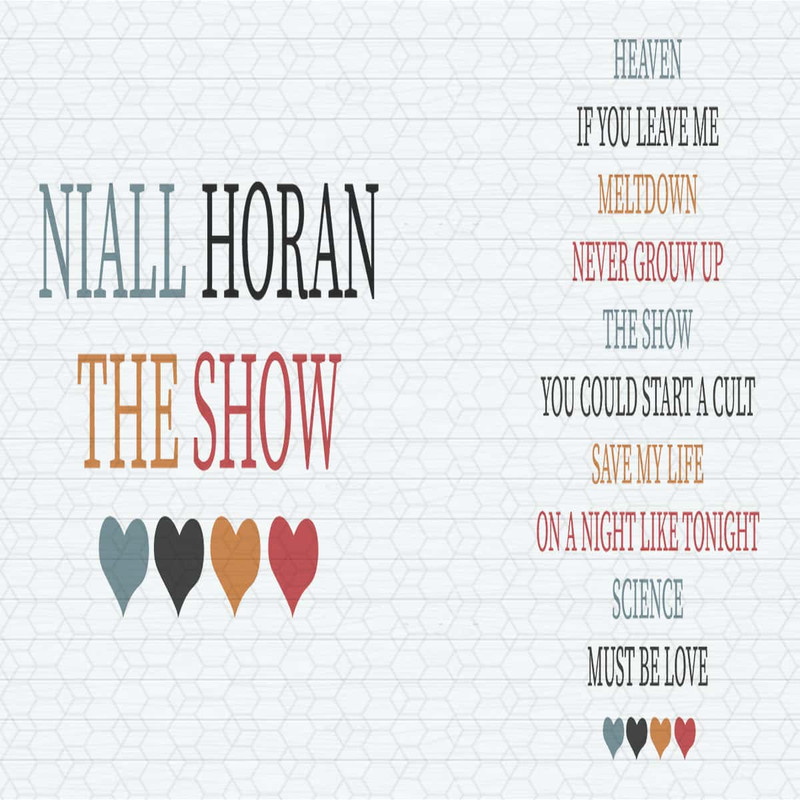 Niall Horan The Show List Of Songs SVG.jpg