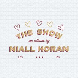 the show an album by niall horan svg