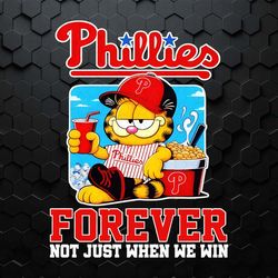 garfield cat phillies forever not when win png