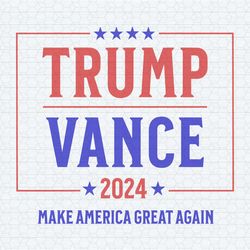 trump-vance make america great again dad svg