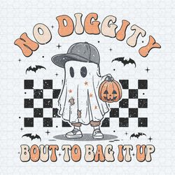 cool ghost no diggity bout to bag it up png