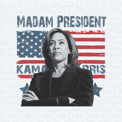 kamala harris madam president 2024 png