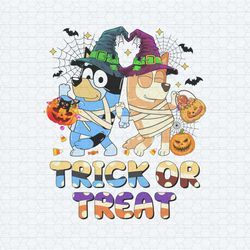 funny bluey trick or treat happy halloween png
