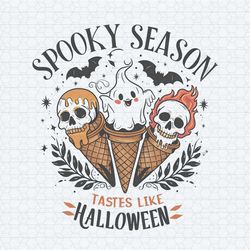 ice cream cones spooky season tastes like halloween png