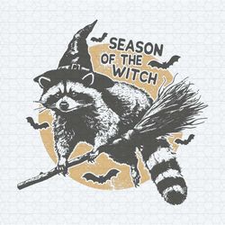 season of the witch raccoon meme svg