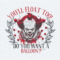 pennywise do you want a balloon png