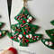 Christmas Tree Polymer Clay Earrings 2