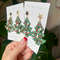Christmas Tree Polymer Clay Earrings 5