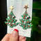 Christmas Tree Polymer Clay Earrings 9