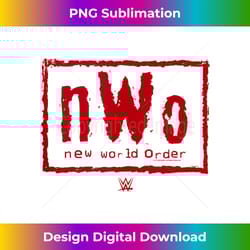 wwe nwo red new world order logo - sophisticated png sublimation file - immerse in creativity with every design