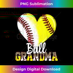 grandma of both baseball softball grandkids ball mothers day - minimalist sublimation digital file - ideal for imaginative endeavors