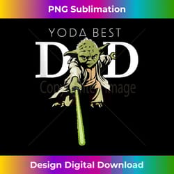 star wars yoda lightsaber best dad father's day - vibrant sublimation digital download - customize with flair