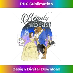 disney beauty and the beast classic retro romantic - chic sublimation digital download - reimagine your sublimation pieces