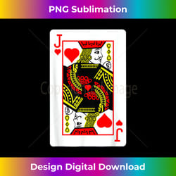 jack of hearts poker card games playing cards black jack - futuristic png sublimation file - craft with boldness and assurance