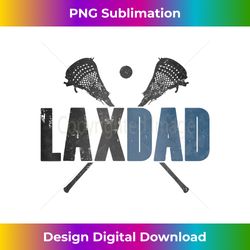 Lax Dad Lacrosse Player Father Coach Sticks Vintage Graphic - Vibrant Sublimation Digital Download - Craft with Boldness and Assurance