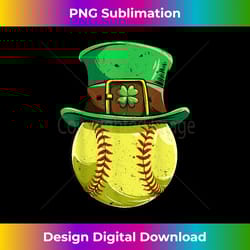 softball st patricks day girls ball leprechaun catcher - edgy sublimation digital file - tailor-made for sublimation craftsmanship