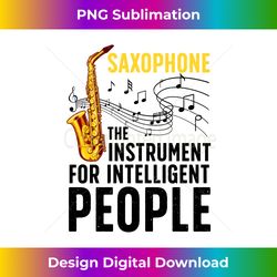 Cool Saxophone Art  Sax Saxophone Player - Eco-Friendly Sublimation PNG Download - Elevate Your Style with Intricate Details