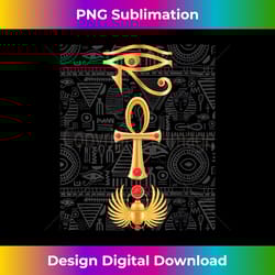 cool ancient egyptian eye of horus ankh scarab egypt history - chic sublimation digital download - customize with flair