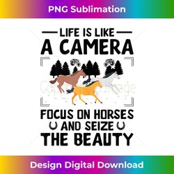 Horse Photography Horseback Riding Horses Hobby Photographer - Deluxe PNG Sublimation Download - Chic, Bold, and Uncompromising