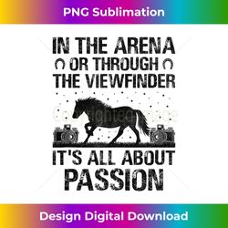 Horse Photography Horseback Riding Horses Hobby Photographer - Innovative PNG Sublimation Design - Craft with Boldness and Assurance