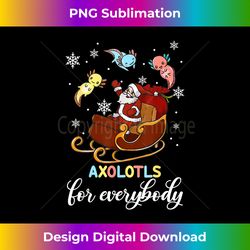 Axolotls For Everybody Ugly Christmas Axolotl - Luxe Sublimation PNG Download - Enhance Your Art with a Dash of Spice