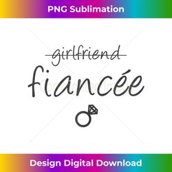 Girlfriend Fiancee Ring Engagement Party Proposal - Innovative PNG Sublimation Design - Tailor-Made for Sublimation Craftsmanship
