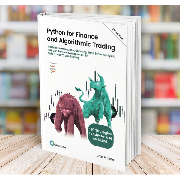 Python for Finance and Algorithmic Trading Lucas Inglese | Inspire Uplift