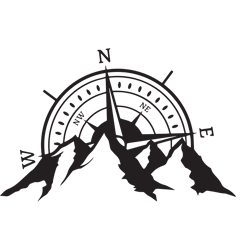 mountain compass svg compass svg compass rose svg nautical compass svg compass star svg png vector clipart cut
