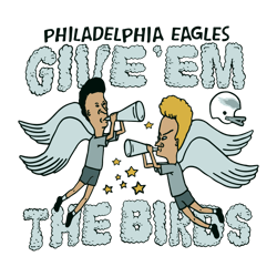 Philadelphia Eagles Give Em The Birds SVG