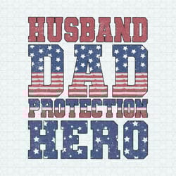 husband dad protection hero usa flag png