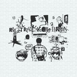 right place wrong person rm rapper svg