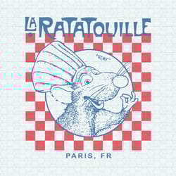 vintage ratatouille remy paris svg