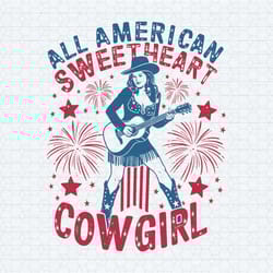 independence day all american sweetheart svg