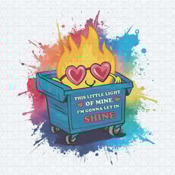 this little light of mine cute fire png