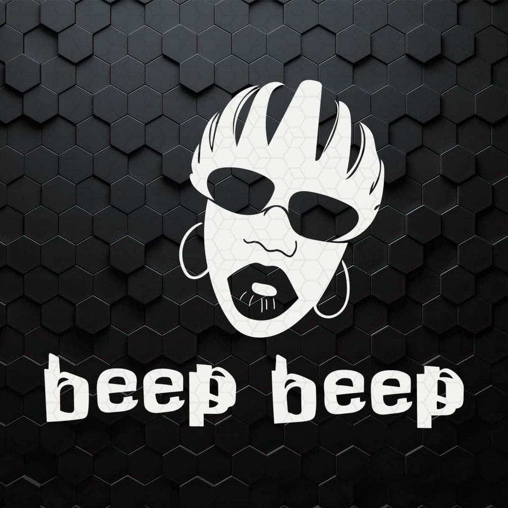 Vintage Missy Elliott Beep Beep SVG.jpg