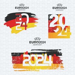 euro 2024 germany european football png bundle