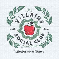 apple the villains social club villains do it better png