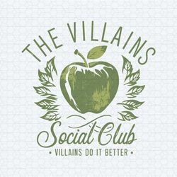 halloween villain spooky season social club png