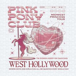 pink pony club west hollywood midwest princess tour png