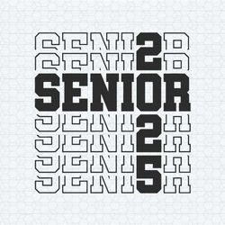senior 2025 graduation party svg