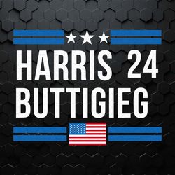 harris buttigieg 2024 campaign svg