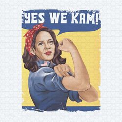 kamala harris yes we kam female president png