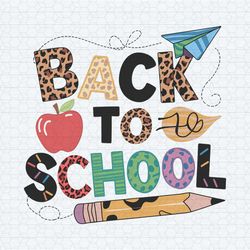 apple teacher back to school png