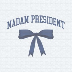 madam president ribbon bow svg