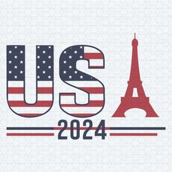 summer paris usa 2024 team usa svg