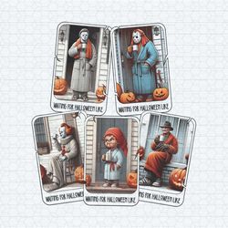 waiting for halloween like horror friends png