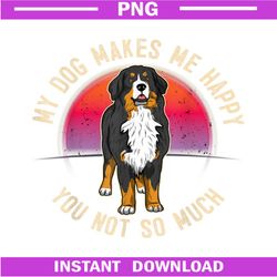 Bernese Mountain Dog Vintage PNG Download