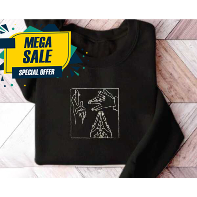 Domain Expansion Hand Signs Anime Embroidered Embroidery Anime Embroidered Shirt.jpg