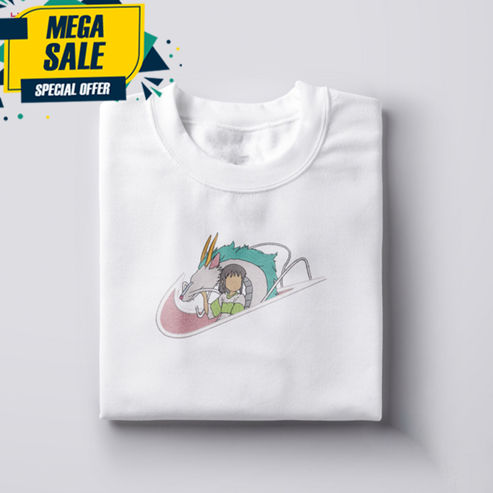 Spirited Away Embroidered Crewneck Studio Ghibli Embroidered Anime Cartoon Shirt.jpg