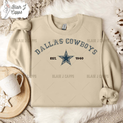 Dallas Cowboys Logo Embroidery Design, Dallas Cowboys NFL Logo Sport Embroidery Design